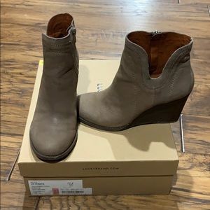 Lucky Brand Yenata  Wedge Booties